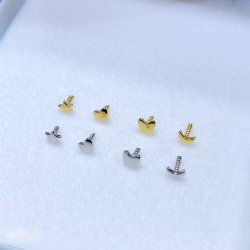 DIY手工配件 S925纯银通孔珠子堵头 珍珠玉石全孔珠堵封口珠帽塞