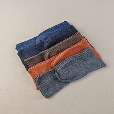 库存尾货女士小腿袜毛混四季金银丝女袜特价处理堆堆袜针织中高筒