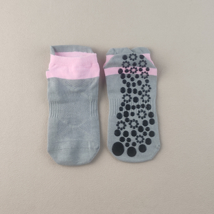 春外贸防滑防臭缓冲运动袜子女船袜无骨缝合袜保暖跑步健身瑜伽袜