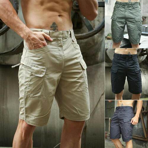 Pocket Short Pants Hunting Fishing Military Cargo Shorts短裤
