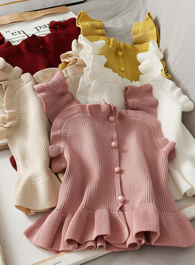 Slim fit and slim sling around the fungus木耳边修身显瘦吊带