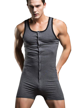 Solid Color Fitted One Piece Tank Top速干舒适透气纯色连体衣