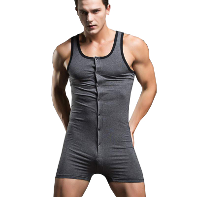 Solid Color Fitted One Piece Tank Top速干舒适透气纯色连体衣