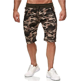Leisure shorts running training pants men camouflage shorts