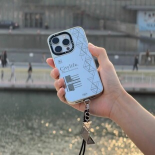 Noovertime原创「城市印象·CityLife」城市主题设计师简约小众高级感极简ins日韩风磁吸镜面16promax手机壳