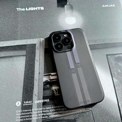 苹果iPhone亚克力防摔酷黑极简