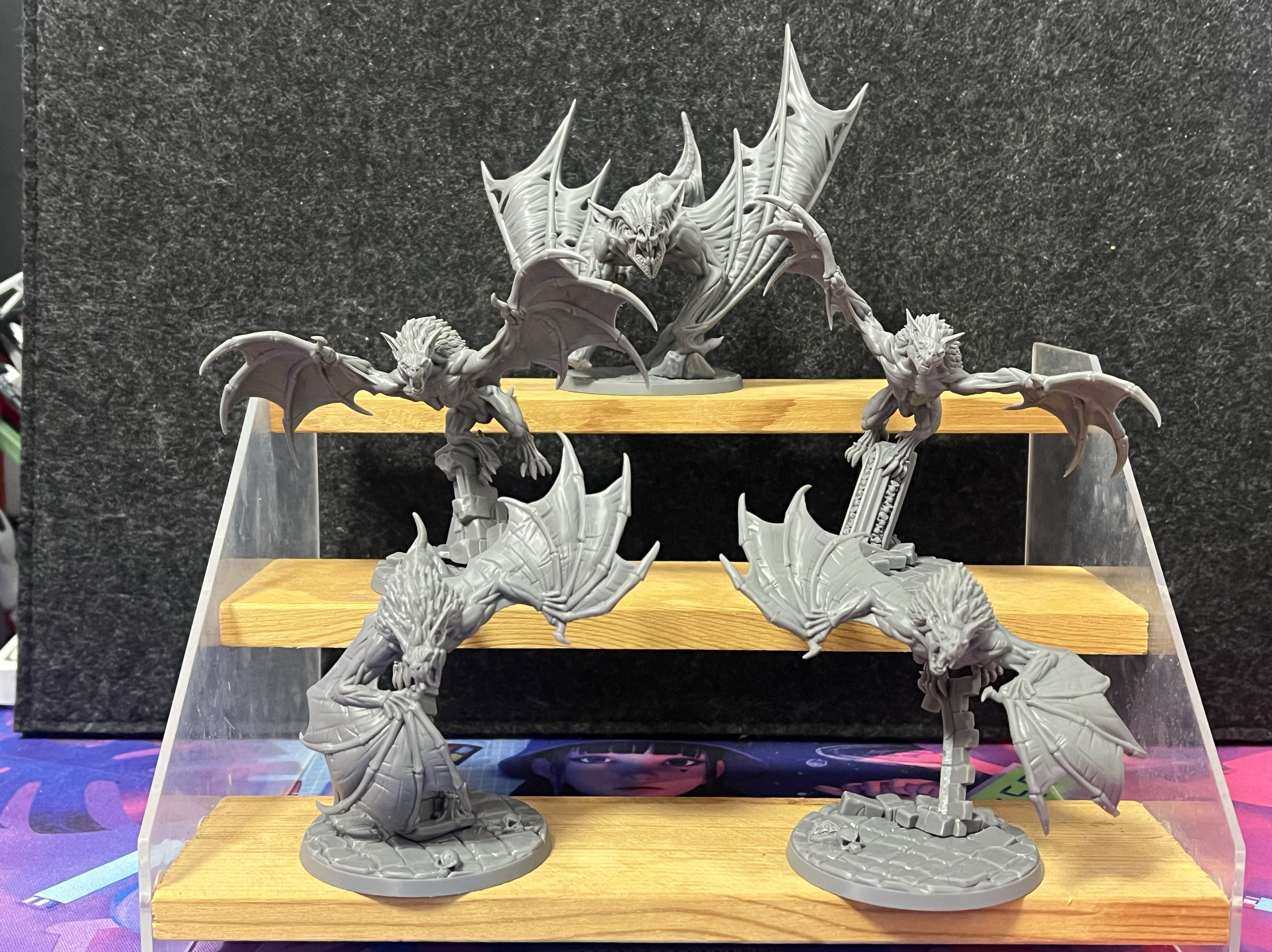 1/48 血魔蝙蝠 dnd龙与地下城  跑团 战棋 模型