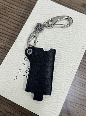 Domy Land 火机皮套黑色系复古百手工搭皮质套欧美原创设计钥匙扣