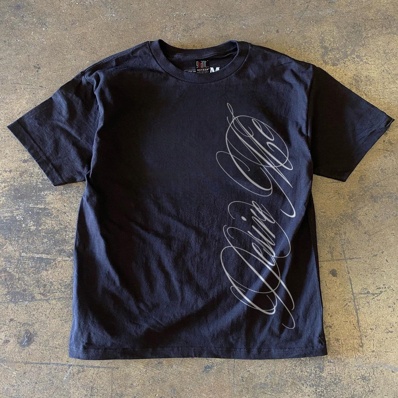 thumbnail for Xiao Chen's story is more than 3A260 grams of double yarn cotton! American retro heavy couple woman loose short sleeve t-shirt men