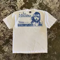 Xiao Chen Has Many Stories 3A260G Double Yarn Pure Cotton! American Retro Heavyweight Couple's Loose Short-Sleeved T-Shirt for Women and Men