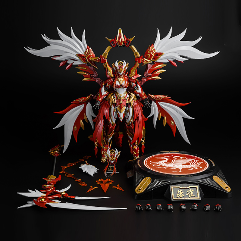 藏道模型 合金成品 四圣兽 CD-03 朱雀 冰蓝 机甲 机娘 可动 手办