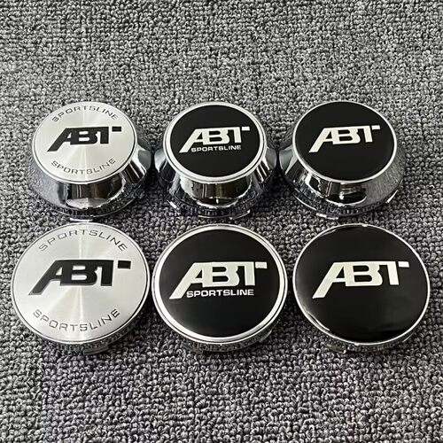 适用汽车轮毂改装盖ABT凸盖平盖外径60mm64mm65mm68mm69mm改装盖