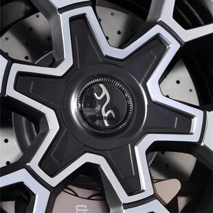 适用比亚迪唐秦汉EV/DM宋PRO元PLUS海豹改装仰望U8同款轮毂盖标志