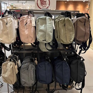 专柜同款无印女斜挎包单肩包夏季百搭帆布包休闲运动小包斜背包包