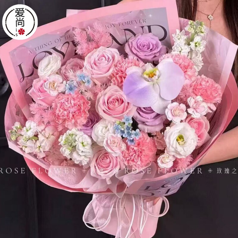 花神殿下包装纸艺术油画牛皮纸图片