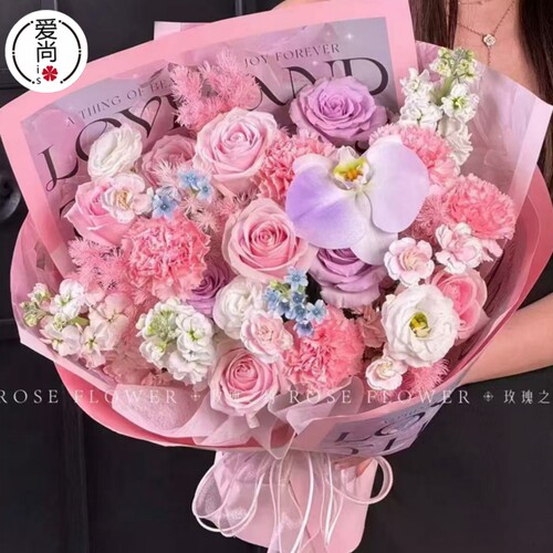 花神殿下包装纸艺术油画牛皮纸