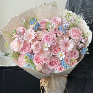 原版手撕东巴花瓣纸鲜花包装纸花束包花艺术手工纸花艺材料资材