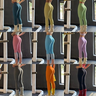 【V腰提臀】无尴尬线中腰提臀显较长健身裤训练瑜伽裤运动长裤女