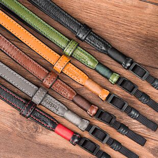 适用佳能微单相机EOSM6M50 M200手腕带牛皮手挂绳 MarkII二代R50V