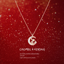 「小王子」守护者s925纯银项链轻奢小众设计感送闺蜜女友生日礼物