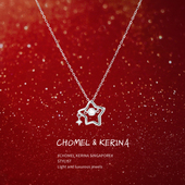 跳动 心「幸运星」纯银项链女轻奢小众设计高级感送闺蜜生日礼物