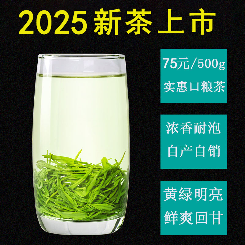 信阳毛尖茶2025雨前实惠口粮茶