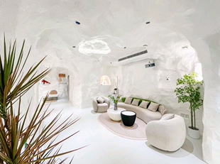 大型溶洞装修钟乳石酒吧人造洞穴风装修山洞博物馆仿真山洞造景