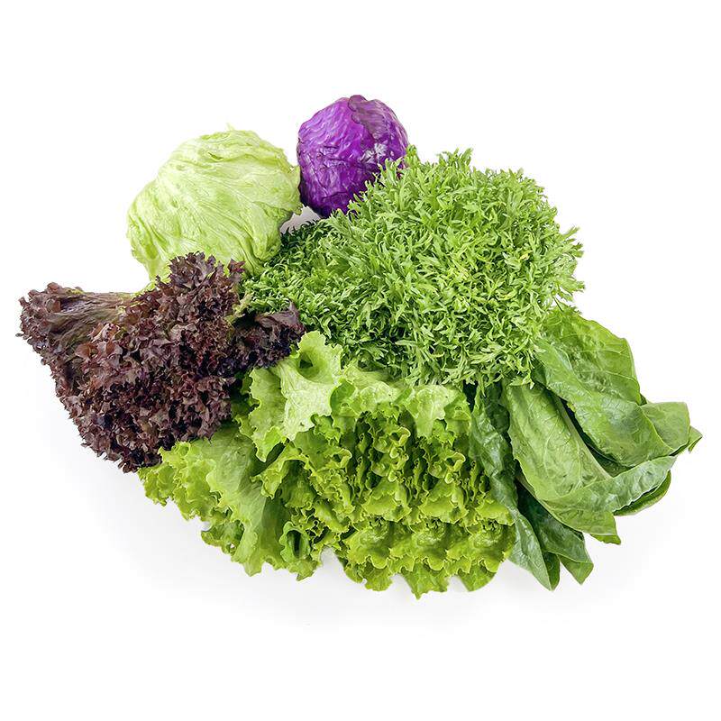 新货沙拉蔬菜组合4斤 新鲜混合蔬果生菜色拉健身轻食套餐西餐沙拉