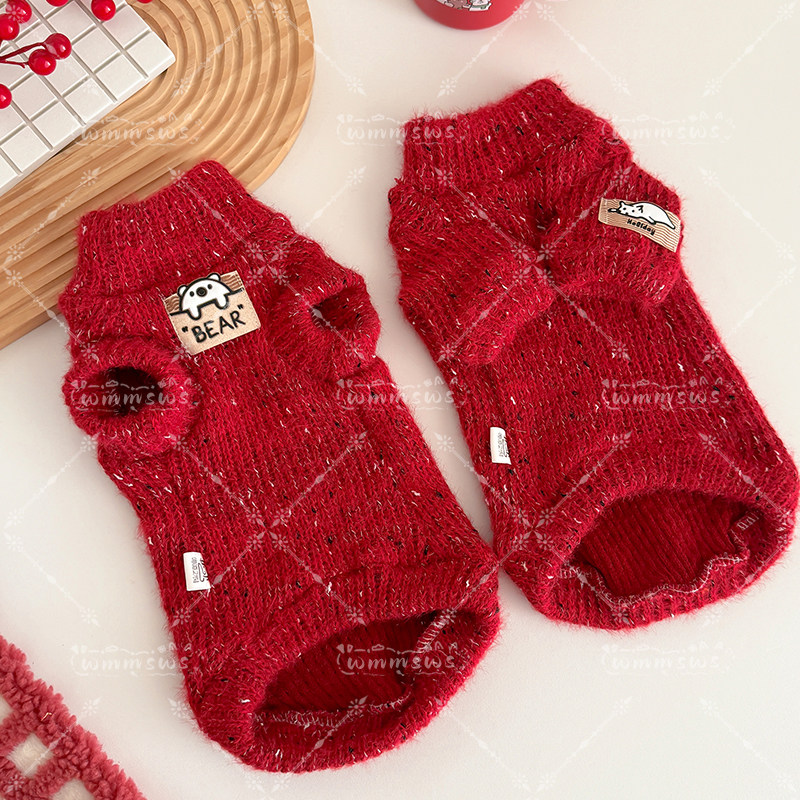 26年新款春季无毛猫德文宠物小猫咪过年喜庆大红针织毛衣长袖背心,宠物/宠物食品及用品,猫宠物服装/雨衣（新）,淘宝优惠券,粉丝福利购,淘宝优惠卷