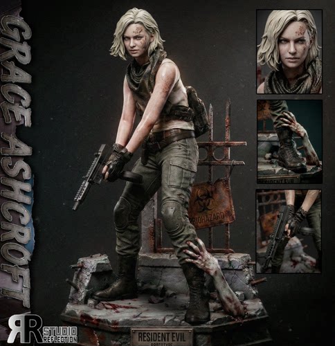 【清水模玩2】定金 倒影工作室 生化危机格蕾丝 雕像 手办