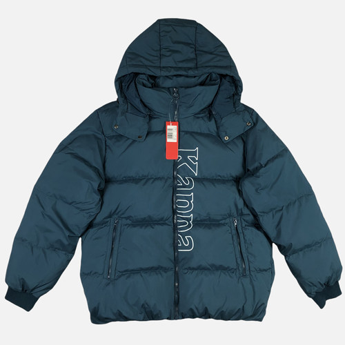 KAPPA男夹克式可卸连帽羽绒服