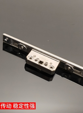 304不锈钢锁盒铝合金平开窗断桥铝窗纱一体门窗锁双向传动盒锁盒