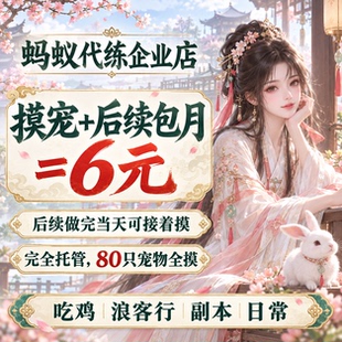 剑三剑网3代练奇遇宠物摸宠后续前置