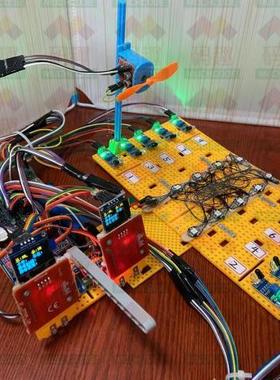 智能停车场车库刷卡计时引导出入智能作品平台51duino竞赛科技DIY