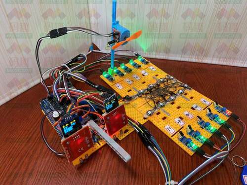 智能停车场车库刷卡计时引导出入智能作品平台51duino竞赛科技DIY