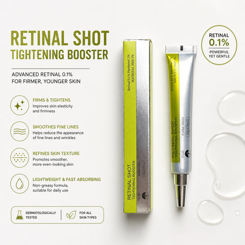 跨境现货视黄醇眼霜精华液RETINAL SHOT TIGHTENING BOOSTER