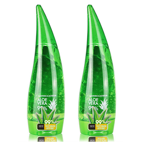 跨境Pretty Cowry牛角芦荟胶凝胶啫喱洗面奶护肤面部补水保湿滋润
