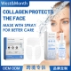 West 肌肤水润淡化面部细纹 补水保湿 Month 胶原蛋面膜和喷雾