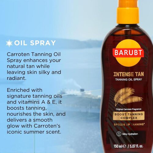Carroten Intensive Tanning Oil Spray胡萝卜素强效黑油喷雾保