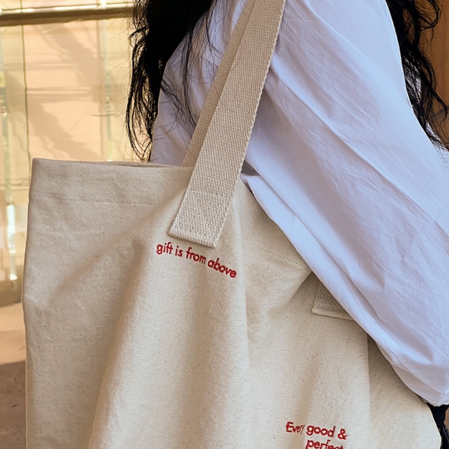 vm香草山单肩帆布包原创设计