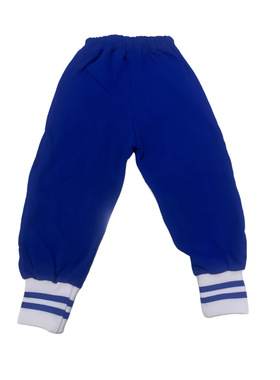 儿童2026运动裤春秋男童女童束脚卫裤蓝色长裤休闲新款裤子春秋款