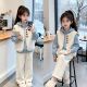 2026新款 女童冬装 卫衣三件套装 儿童女孩中大童洋气马甲加绒加厚潮