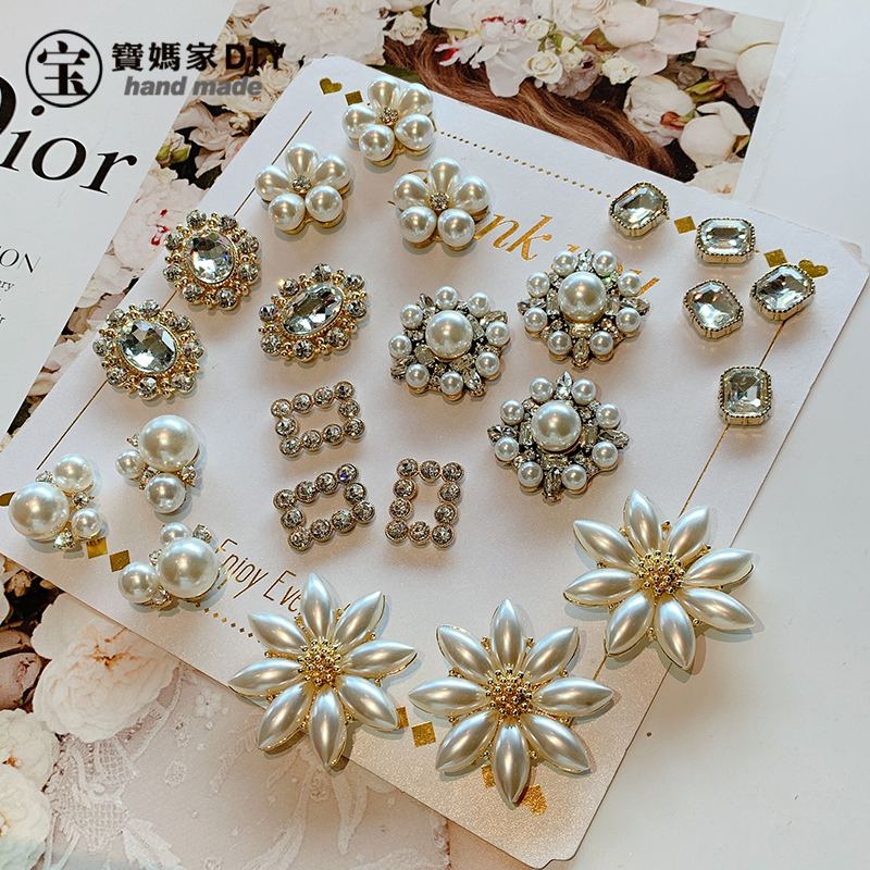 diy发饰材料手工发夹宝妈家