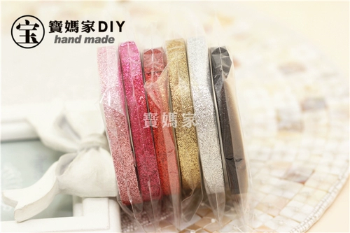 Аксессуар ручной работы, аксессуары, заколка для волос, лента, в корейском стиле, 1см, 4.5м