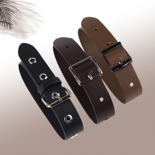 帕纳皮风衣袖带皮衣皮质腕带百搭束带子配件装饰大衣腕带女装扣带
