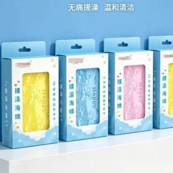 严选儿童搓澡神器无痛搓澡巾婴儿女士专用洗澡海绵男沐浴不伤皮肤