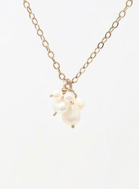 faveur 女王归来 宠爱自己 天然淡水珍珠锁骨项链 花团锦簇月好圆