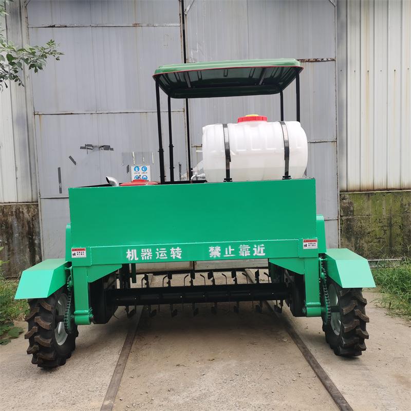 小型驾驶式翻抛机j鸡粪牛粪发酵轮式翻抛机