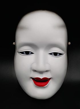 能剧戏剧孙次郎树脂装饰面具能面