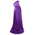 Purple Hooded Grim Reaper Cloak 1.7m